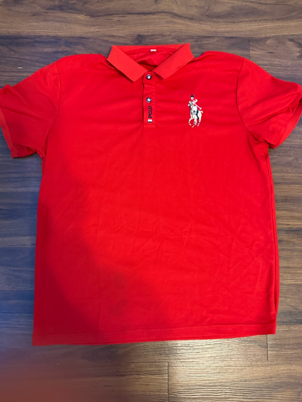 Polo by Ralph Lauren Red Polo Shirt with Embroidered Logo